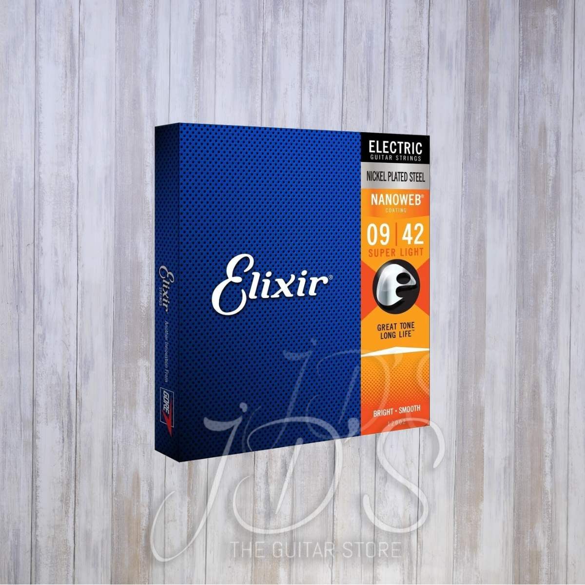 Elixir Nanoweb 10 46 Light Electric Guitar Strings E12052 JDs