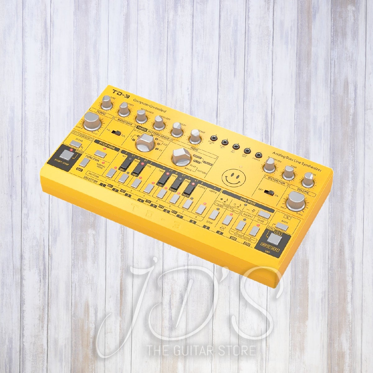 Behringer TD-3-AM Analog Bass Line Synthesizer, LTD Yellow